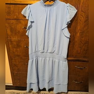 1.STATE Light Blue Dress